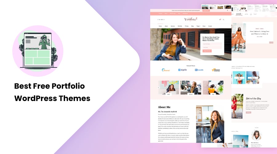 Best Free Portfolio WordPress Themes