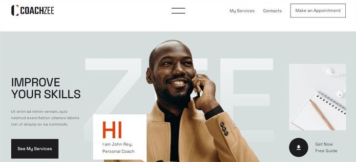 MotoPress Coachzee Career Coach Theme