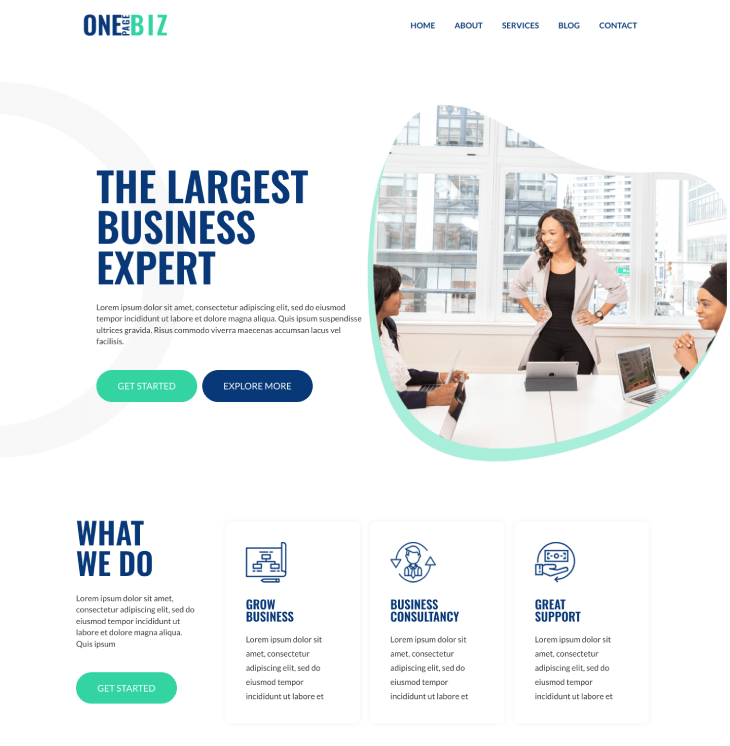 Business CyberChimps Theme
