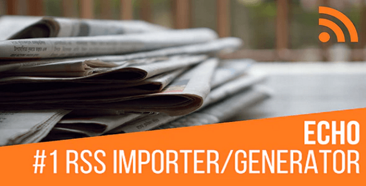 Echo RSS Feed Post Generator WordPress Plugin