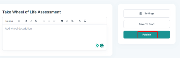 Publish-Wheel-Setting