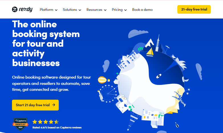 rezdy booking software