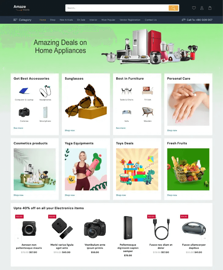 Shop Mania Theme