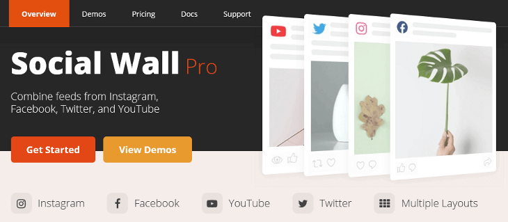 Social Wall Pro WordPress Plugin