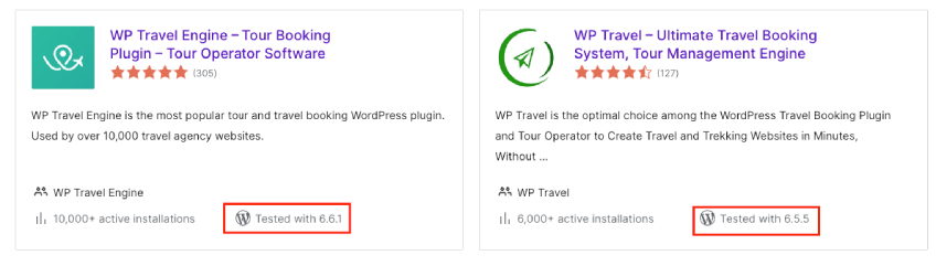 Compatibility with WordPress