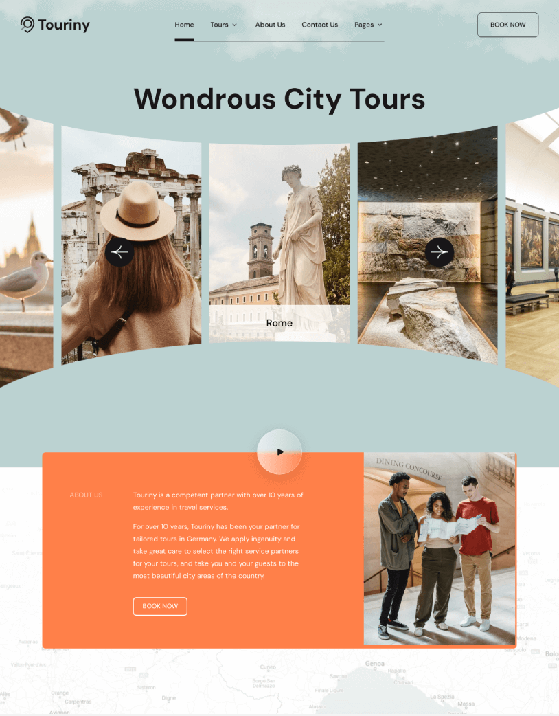 Touriny Theme