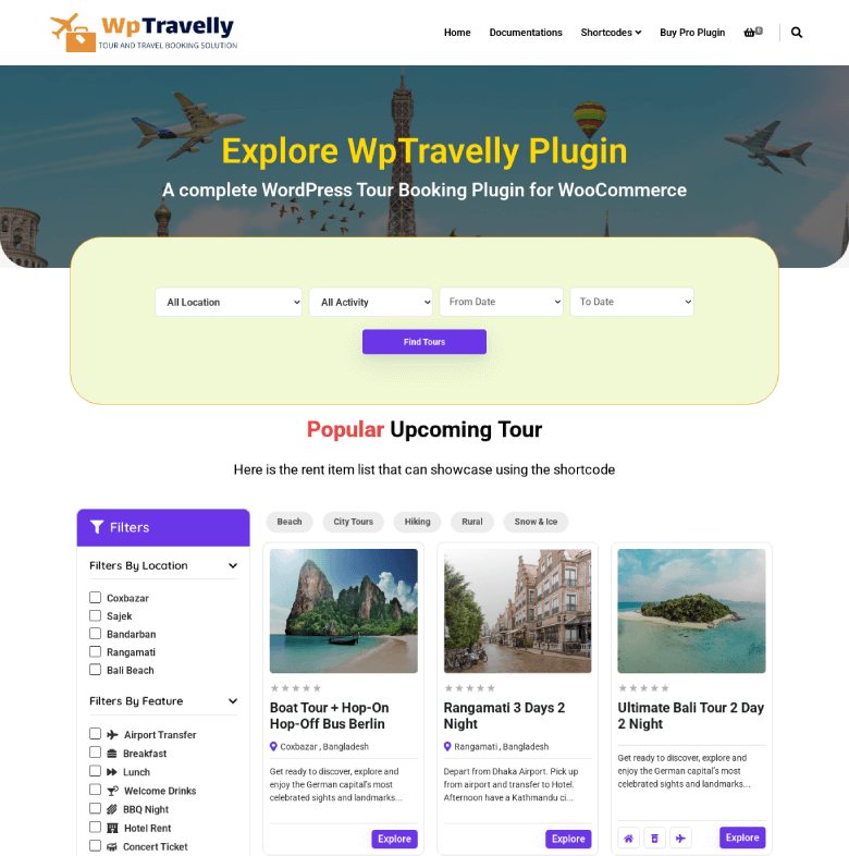 Travail WordPress Theme