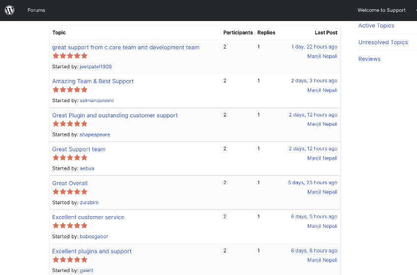 WP Travel Engine reviews